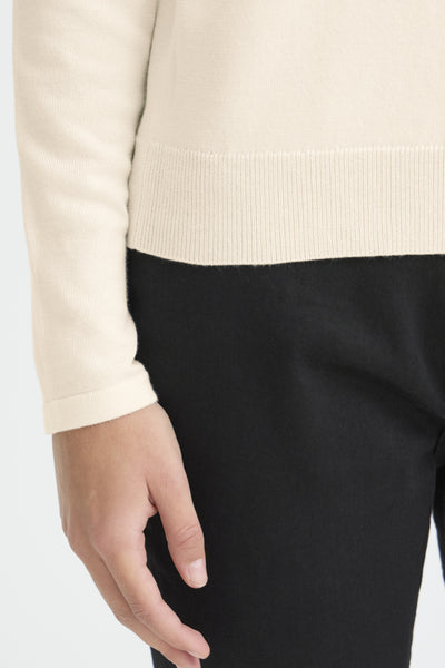 Luls V Neck Sweater (Birch)