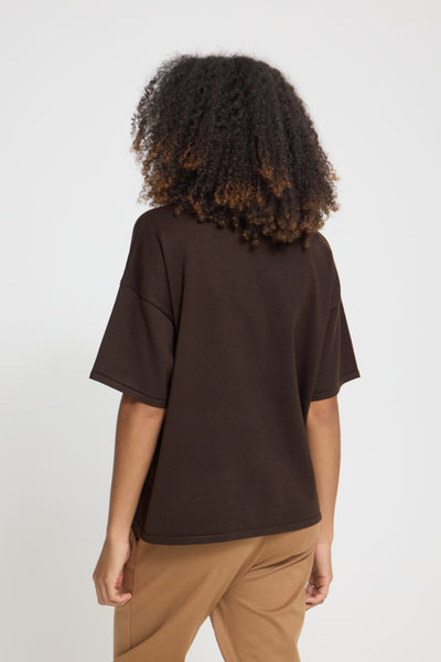Luls Loose Fit Sweater (Chocolate Torte)