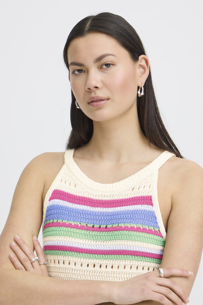 Florise Knit Tank (Very Berry)