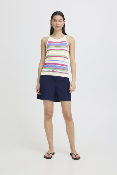 Florise Knit Tank (Very Berry)