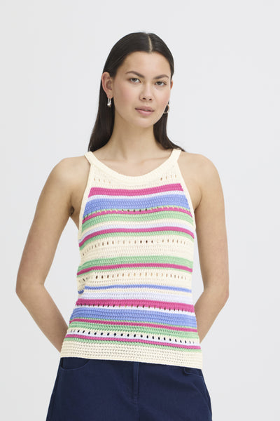 Florise Knit Tank (Very Berry)