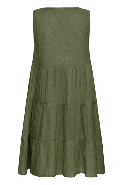Foxa Cotton Dress (Grape Leaf)