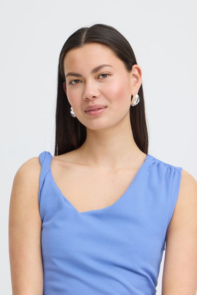 Katine Long Dress (Wedgewood Blue)