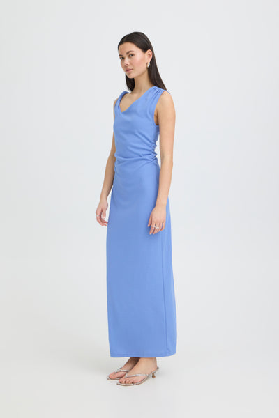 Katine Long Dress (Wedgewood Blue)