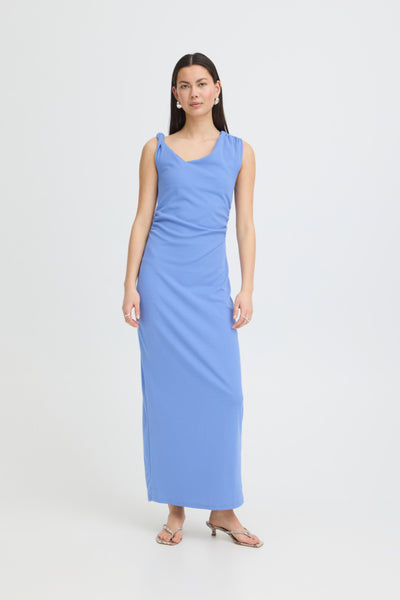 Katine Long Dress (Wedgewood Blue)