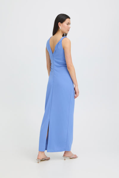 Katine Long Dress (Wedgewood Blue)