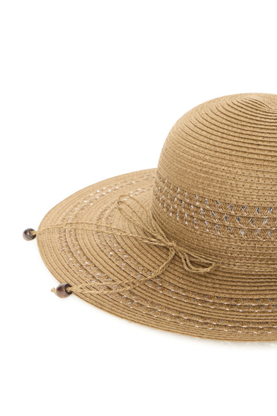 Silvias Straw Hat (Coffee Bean)