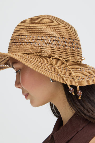 Silvias Straw Hat (Coffee Bean)