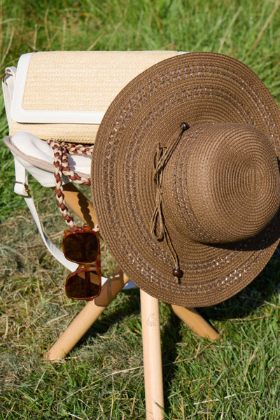 Silvias Straw Hat (Coffee Bean)