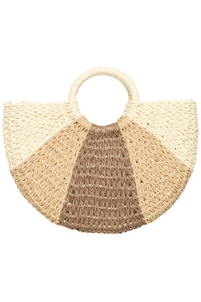 Pial Raffia Purse