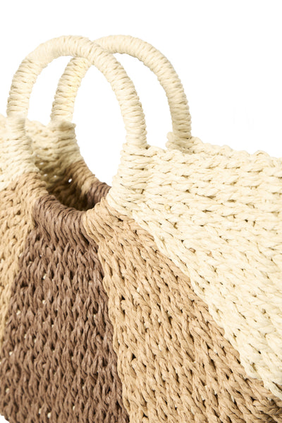 Pial Raffia Purse