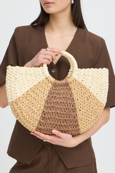 Pial Raffia Purse