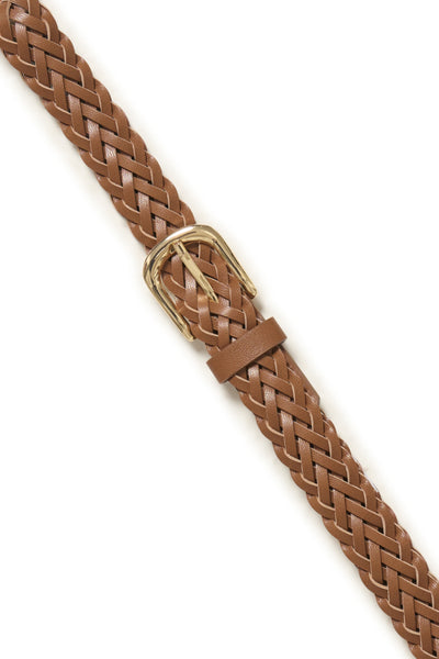 Cristel Braided Belt (Toasted Coconut)