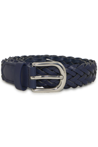 Cristel Braided Belt (Maritime Blue)
