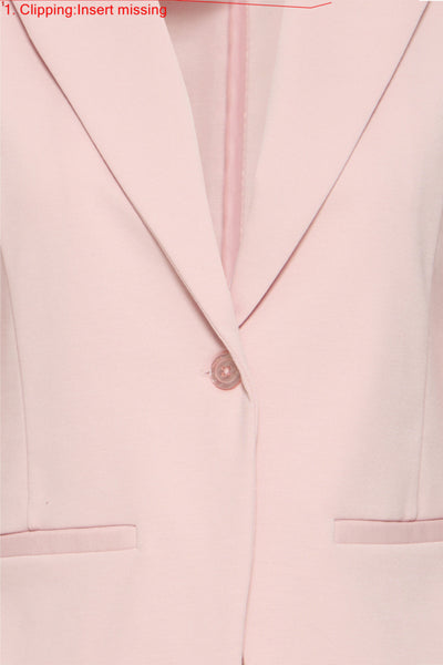 Zarie 3/4 Sleeve Blazer (Lotus)