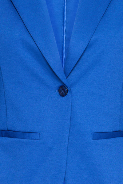 Zarie 3/4 Sleeve Blazer (True Blue)
