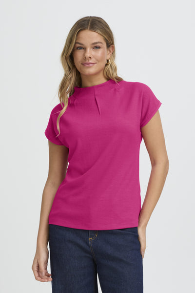 Kata High Neck Top (Verry Berry)