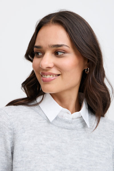 Fransa Round Collar (White)