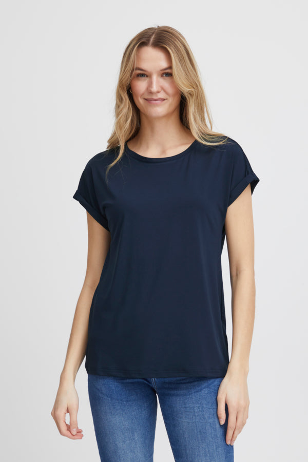 Frankie Tee (Plain Navy)