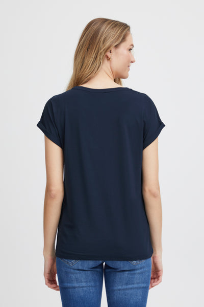 Frankie Tee (Plain Navy)