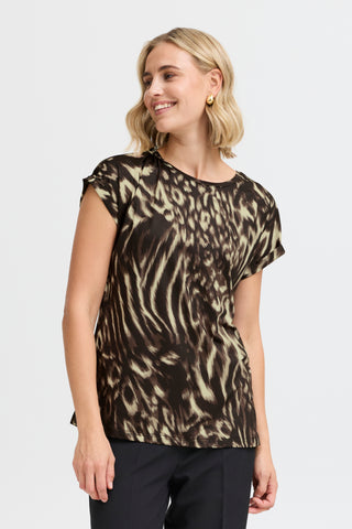 Frankie Tee (Animal Print)