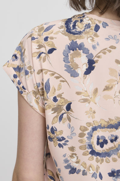 Frankie Tee (Pink Navy AOP)