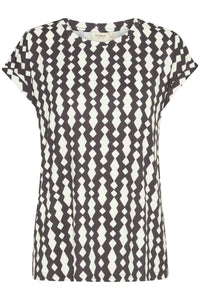 Frankie Tee (Black/White)