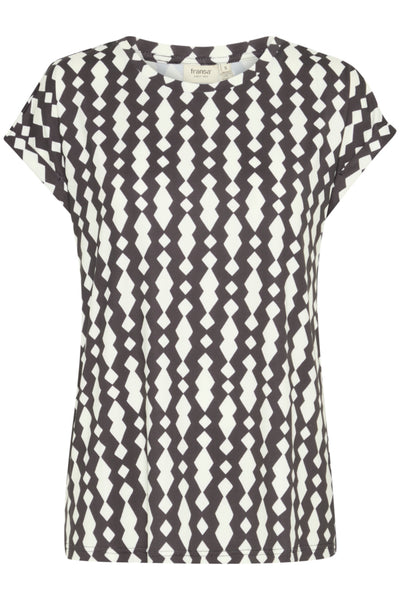 Frankie Tee (Black/White)