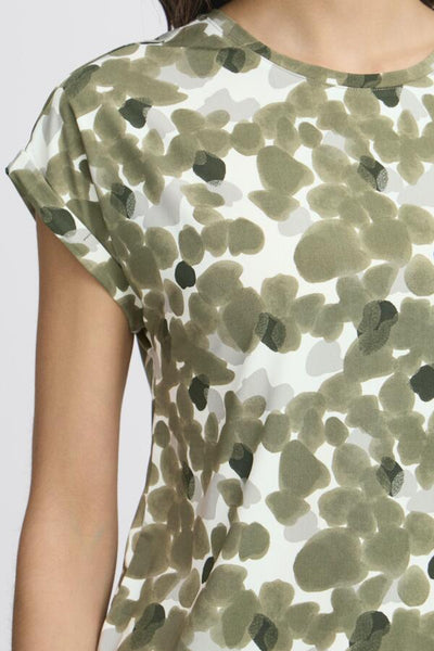 Frankie Tee (Green Floral)