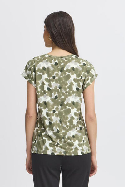 Frankie Tee (Green Floral)