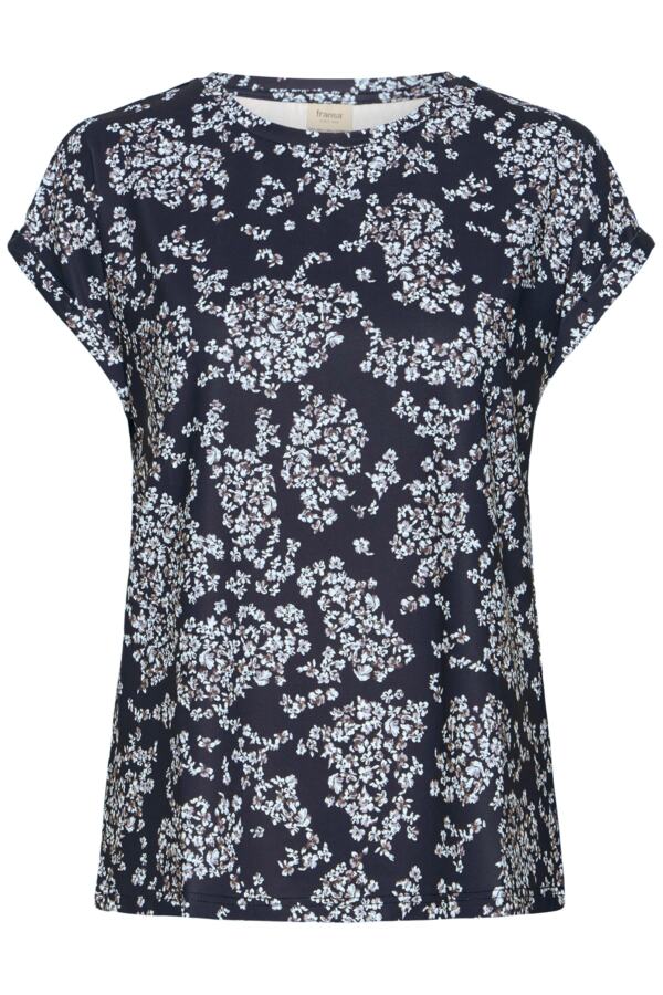 Frankie Tee (CL Blue Floral)