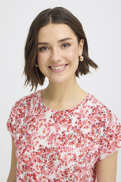 Frankie Tee (Floral Hibiscus)