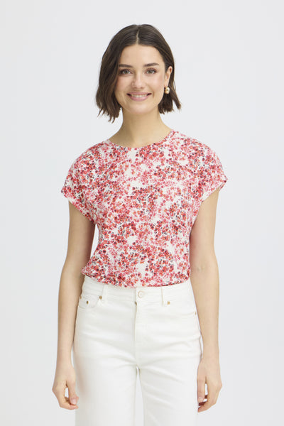 Frankie Tee (Floral Hibiscus)