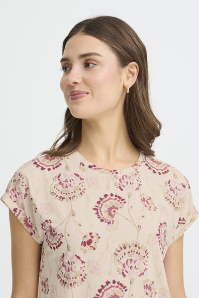Frankie Tee (Orchid Floral)