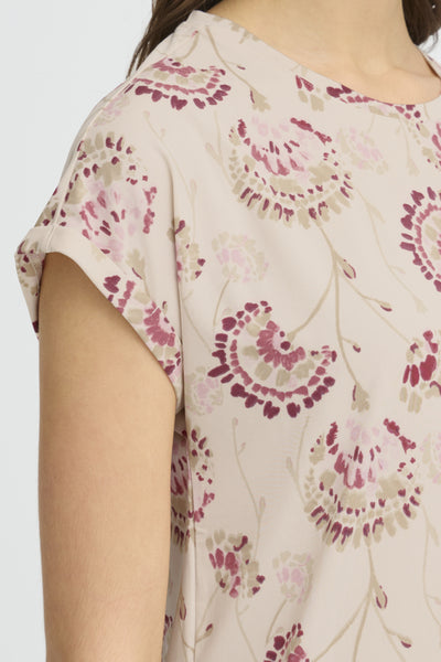 Frankie Tee (Orchid Floral)