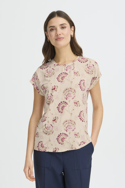 Frankie Tee (Orchid Floral)