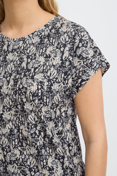 Frankie Tee (Floral Paisley Salute)