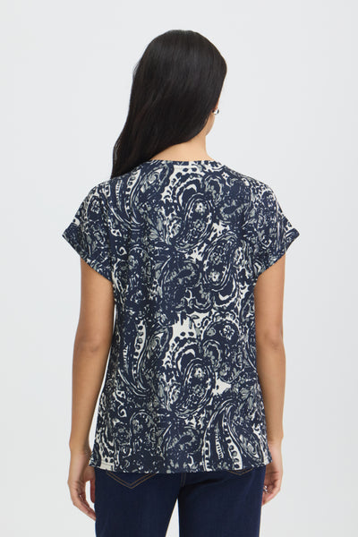 Frankie Tee (Stencil Navy)