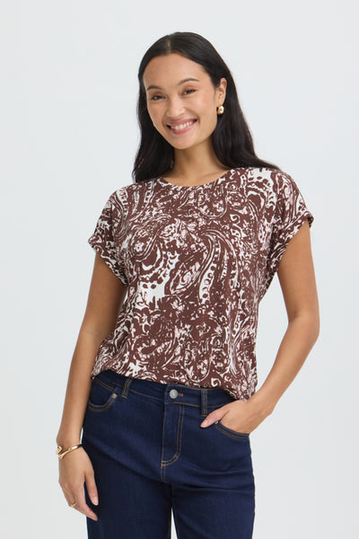 Frankie Tee (Stencil Rum Raisin)