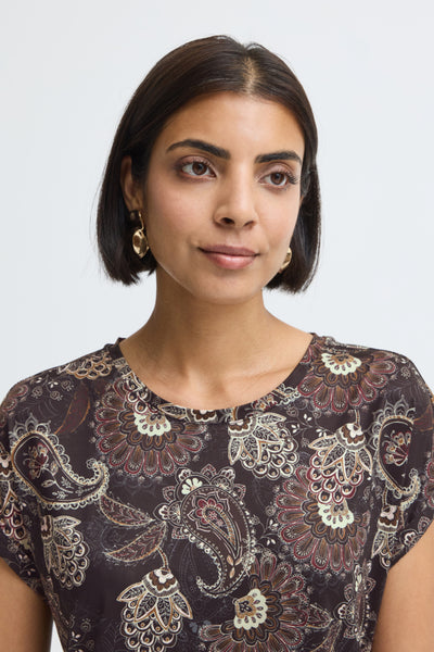 Frankie Tee (Neutral Paisley)