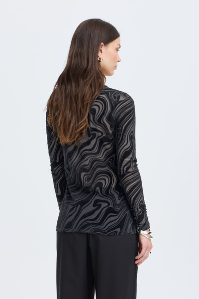 Deta Mesh Top (Swirl)