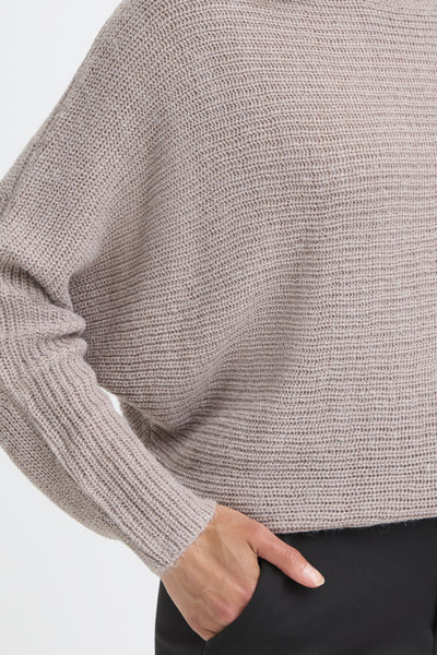 Retta Melange Pullover (Moon Rock Melange)