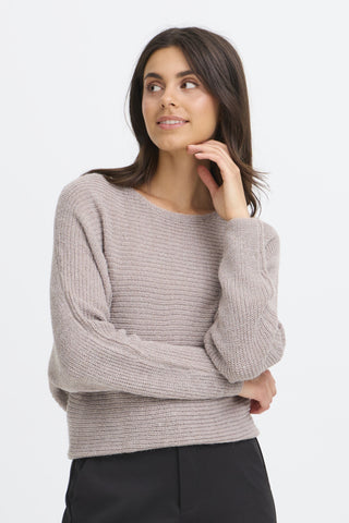 Retta Melange Pullover (Moon Rock Melange)
