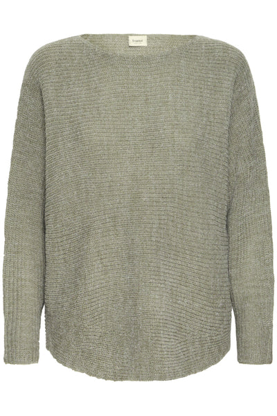 Retta Melange Pullover (Dusty Olive Melange)