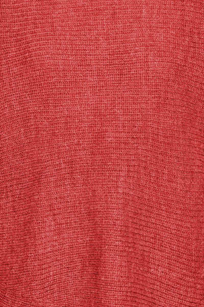 Retta Melange Pullover (Mars Red Melange)