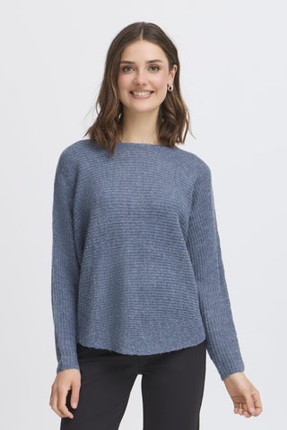 Retta Melange Pullover (Bering Sea Melange)
