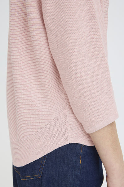 Sinja Cotton Blend Sweater (Lotus Pink)
