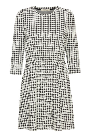 Noreen Houndstooth Dress