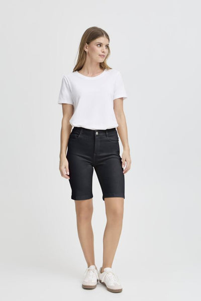 Elli Denim Bermuda Short (Black)