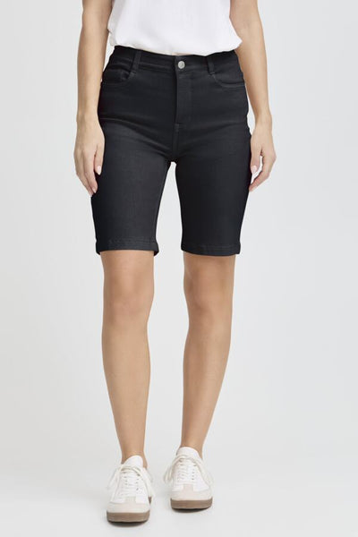 Elli Denim Bermuda Short (Black)